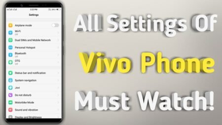 Vivo Mobile Phone Settings