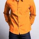 orange shirt