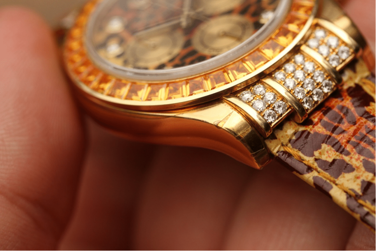 Bezel With Lavish Craftsmanship