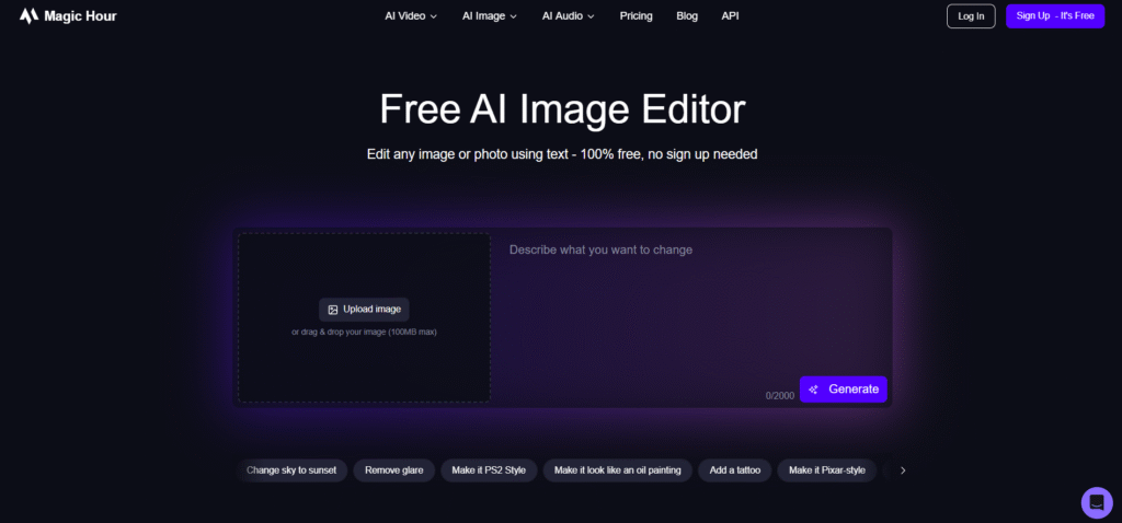 Exploring the Concept of an AI Image Editor With Prompt-Free Tools AI Image Editor