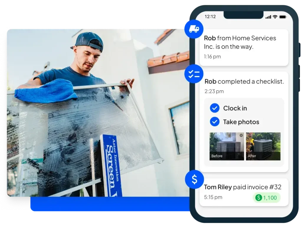 Window Cleaning Software